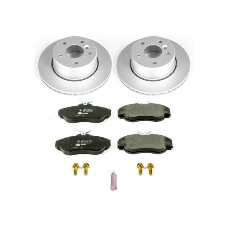 Power Stop 99-04 Land Rover Discovery Front Euro-Stop Brake Kit