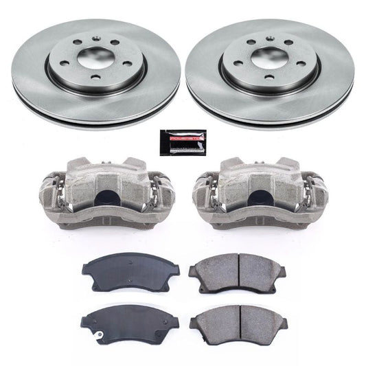 Power Stop 11-15 Chevrolet Cruze Front Autospecialty Brake Kit w/Calipers