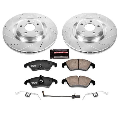 Power Stop 10-11 Audi S4 Front Z23 Evolution Sport Brake Kit