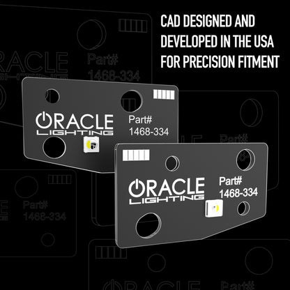 Oracle 2021 Ford Bronco DRL Upgrade w/ Halo Kit - ColorSHIFT w/ Simple Controller SEE WARRANTY