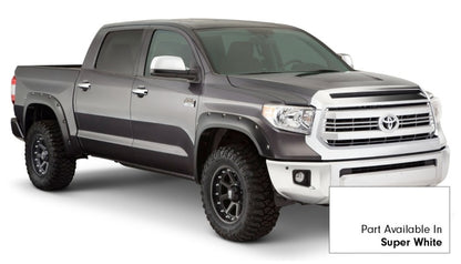 Bushwacker 16-18 Toyota Tundra Fleetside Pocket Style Flares 4pc 66.7/78.7/97.6in Bed - Super White