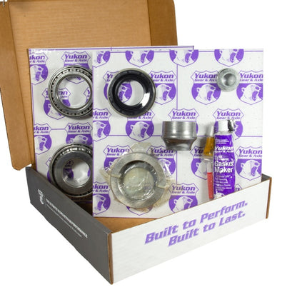 Yukon 9.75in Ford 4.11 Rear Ring & Pinion Install Kit 34 Spline Positraction Axle Bearings