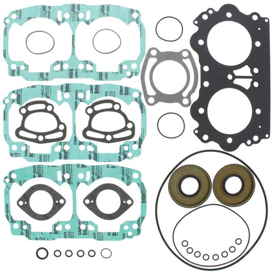 Vertex Pistons Complete Gasket Kt W/Oil Seals