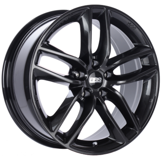 BBS SX 20x9 5x114.3 ET42 Crystal Black Wheel -82mm PFS/Clip Required