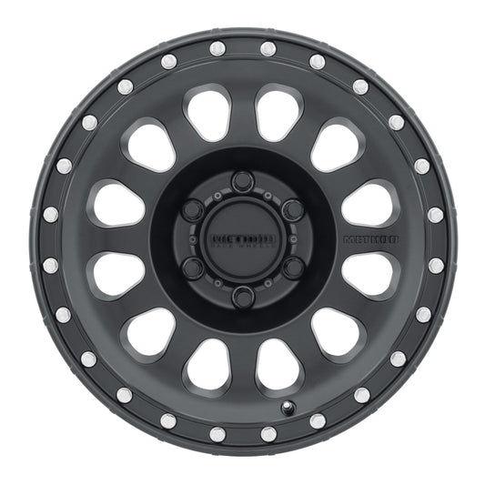 Method MR315 16x8 0mm Offset 6x5.5 106.25mm CB Matte Black Wheel