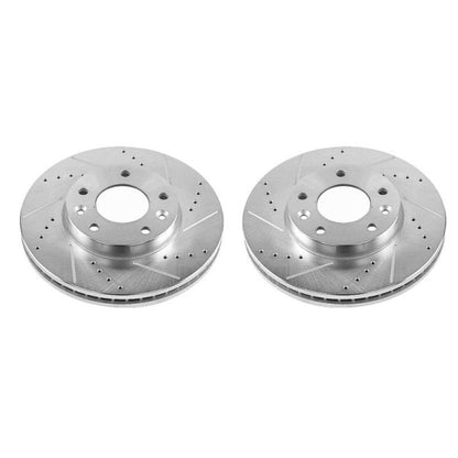 Power Stop 03-05 Kia Sedona Front Evolution Drilled & Slotted Rotors - Pair