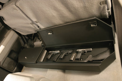 Tuffy 07-21 Toyota Tundra Double Cab Underseat Lockbox W/ Keyed Lock