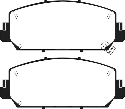 EBC 16+ Acura ILX 2.4 Ultimax2 Front Brake Pads