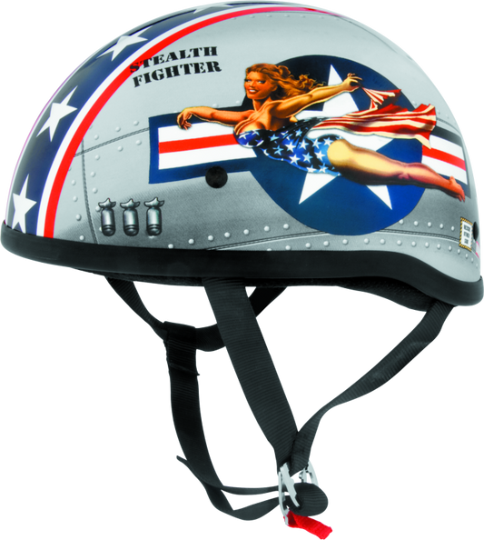 Skid Lids Bomber Pinup Original Helmet - XS