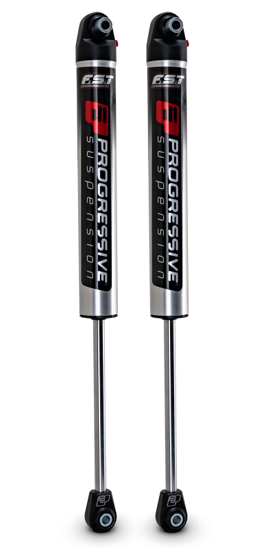 Progressive 07-18 Wrangler (JK) STR 46 Series 2.0 Smooth Body Rear Shocks (Pair) - 1.5-3.0in