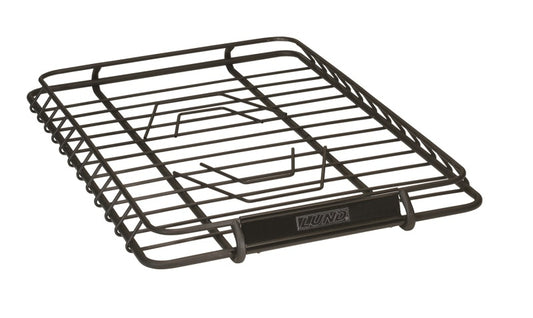 Lund Universal 39in X 45.125in Roof Rack Cargo Basket - Black