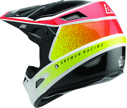 Answer AR1 Vivid Helmet Red/Hyper Acid - XS