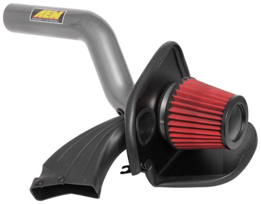 AEM 16-18 Ford Focus RS L4-2.3L F/I Gunmetal Gray Cold Air Intake