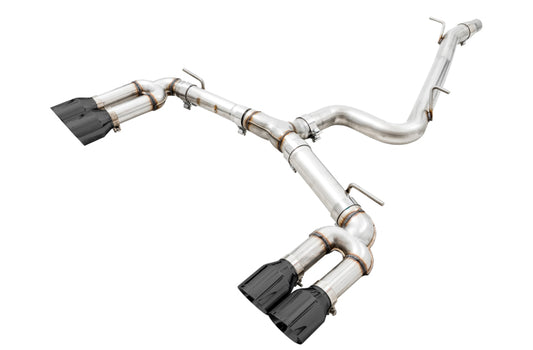 AWE Tuning Audi 8V S3 Track Edition Exhaust w/Diamond Black Tips 102mm - Precision R