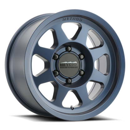 Method MR701 17x9 -12mm Offset 5x5 71.5mm CB Bahia Blue Wheel