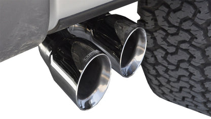 Corsa 2011-2014 Ford F-150 Raptor 6.2L V8 Polished Sport Cat-Back Exhaust