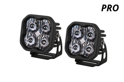 Diode Dynamics SS3 LED Pod Pro - White Flood Standard (Pair)