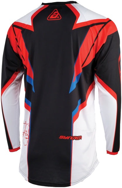 Answer 25 Syncron Envenom Jersey Red/White/Blue - Small