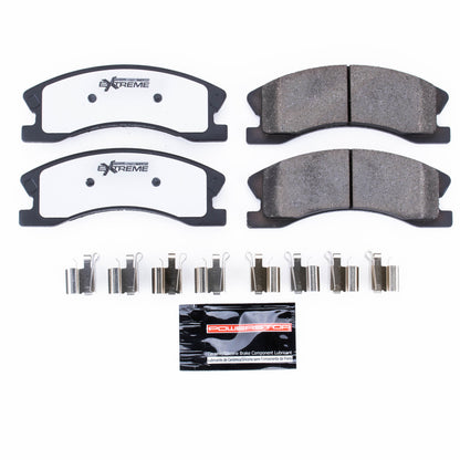 Power Stop 99-04 Jeep Grand Cherokee Front Z26 Extreme Street Brake Pads w/Hardware