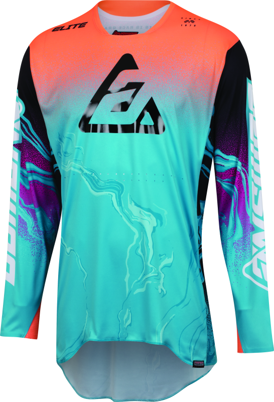 Answer 23 Elite Fusion Jersey Astana/Orange/Rhodamine -  XL