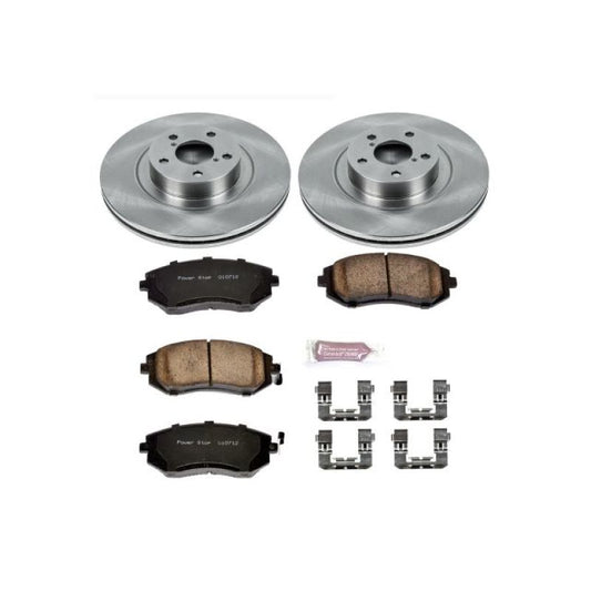 Power Stop 04-06 Subaru Baja Front Autospecialty Brake Kit