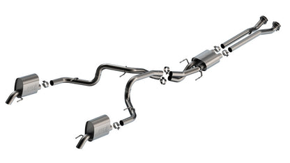 Borla 23-24 Jeep Grand Wagoneer 3.0L I6 Turbo 2.75in S-Type Turndown Tip Catback Exhaust