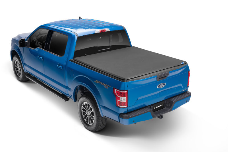 Lund 07-17 Toyota Tundra (6.5ft. Bed) Genesis Elite Tri-Fold Tonneau Cover - Black