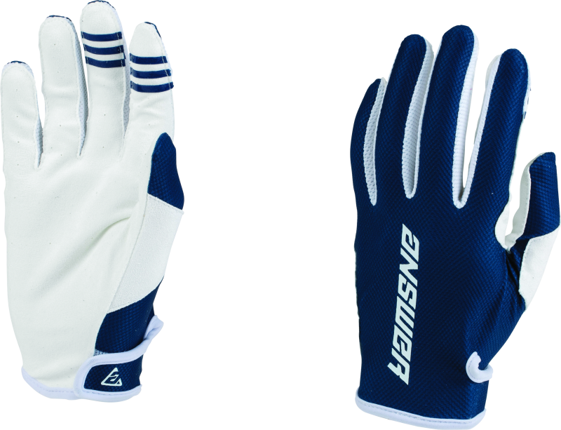 Answer 23 Ascent Glove Navy/White Youth - Small