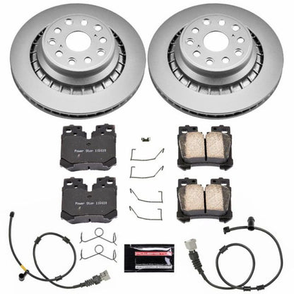 Power Stop 10-17 Lexus LS460 Rear Z17 Evolution Geomet Coated Brake Kit