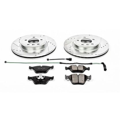 Power Stop 01-06 BMW 330Ci Front Z23 Evolution Sport Brake Kit