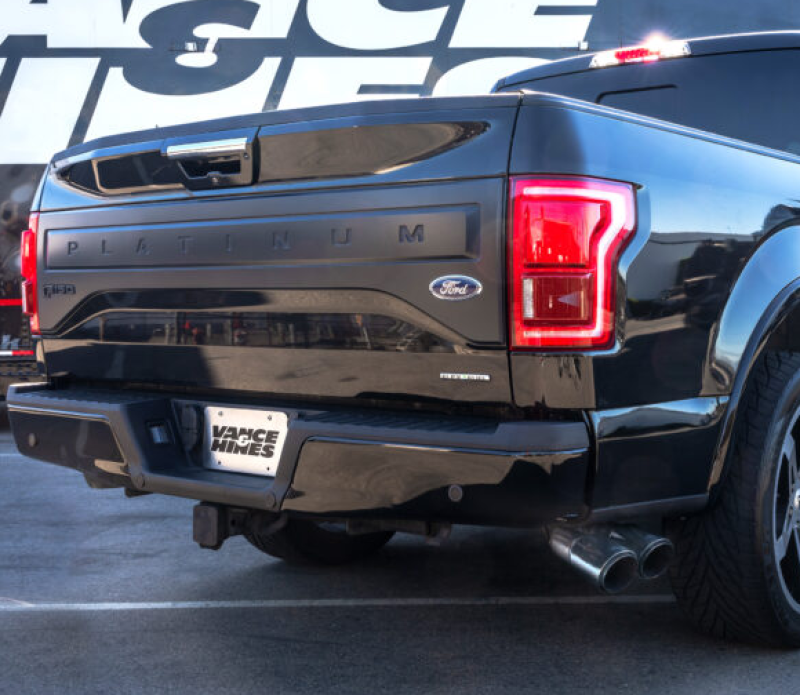 Vance & Hines Ford 2015-2020 F150 Twin Slash Catback Exhaust