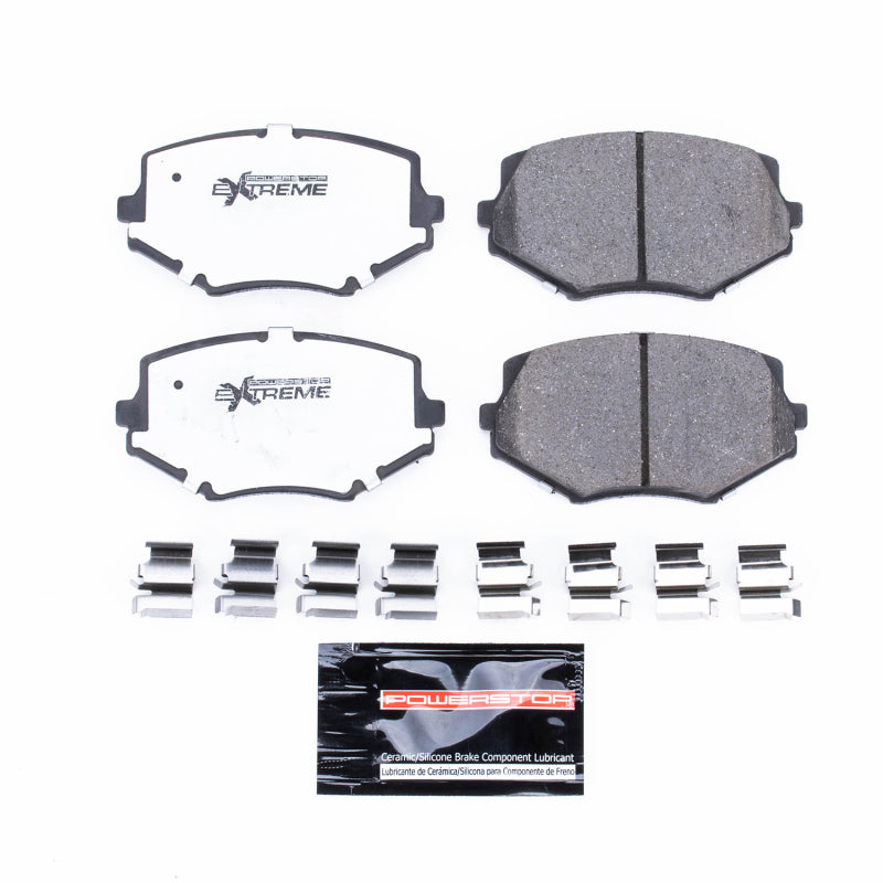 Power Stop 94-97 Mazda Miata Front Z26 Extreme Street Brake Pads w/Hardware