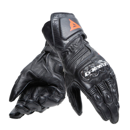 Dainese Carbon 4 Long Leather Gloves Black/Black/Black - 3XL