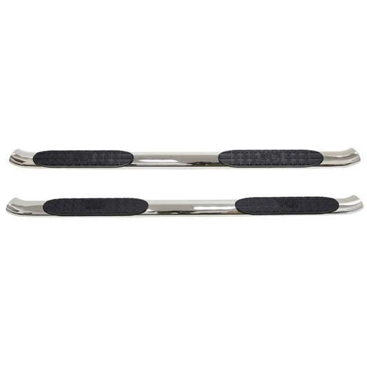 Westin 2014-2018 Chevy Silverado 1500 Crew Cab PRO TRAXX 4 Oval Nerf Step Bars - SS