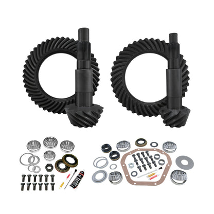 Yukon Gear & Install Kit Package for 99-16 Ford F350 Dana 60 Reverse Front/Dana 80 Rear 4.88 Ratio