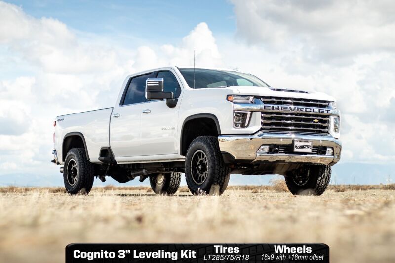 Cognito 20-24 Chevy/GMC Silverado/Sierra 2500/3500 HD 2WD/4WD 3in Standard Leveling Lift Kit