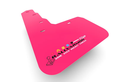 Rally Armor 18-23 Subaru Crosstrek Pink Mud Flap BCE Logo