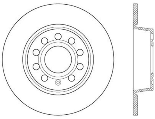 StopTech Drilled Sport Brake Rotor