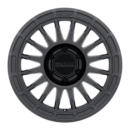 Method MR314 17x8.5 0mm Offset 6x135 87mm CB Matte Black Wheel