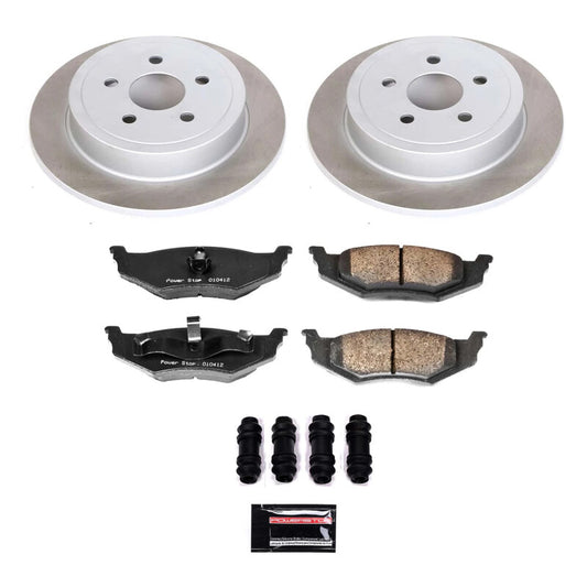 Power Stop 96-06 Chrysler Sebring Rear Semi-Coated Rotor Kit