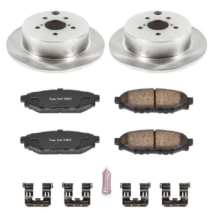 Power Stop 16-18 Subaru Crosstrek Rear Autospecialty Brake Kit