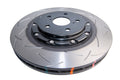 DBA 13-20 Lexus GS350 F Sport Front 5000 Series Slotted Rotor w/Black Hat