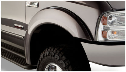 Bushwacker 99-07 Ford F-250 Super Duty Extend-A-Fender Style Flares 2pc - Black