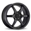 Konig Backbone 17x7.5 5x114.3 ET45 Matte Black Milling Logo on Spoke