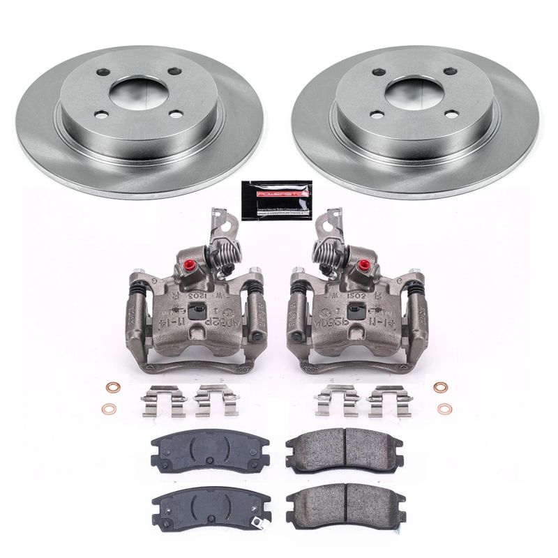 Power Stop 91-92 Saturn SC Rear Autospecialty Brake Kit w/Calipers