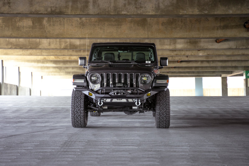 DV8 Offroad 07-18 Jeep Wrangler JK / 18-23 Wrangler JL / 20-23 Gladiator JT MTO Series Front Bumper