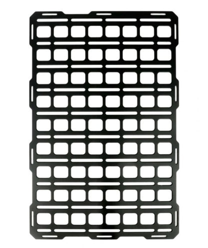 BuiltRight Industries 13in x 19.5in Tech Plate Steel Mounting Panel - Black