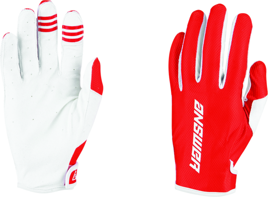 Answer Ascent Glove Red/White - 2XL