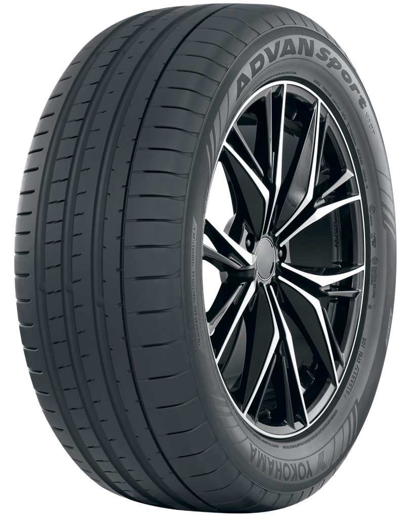 Yokohama Advan Sport V107 Tire - 255/40ZR20 101Y