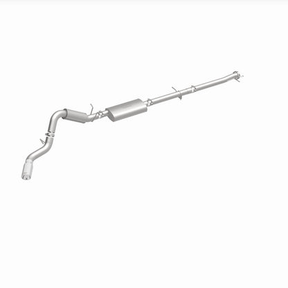 MagnaFlow 2022+ GM 2500/3500HD 6.6L Gas Single Passenger Side Rear Exit Cat-Back Exhaust